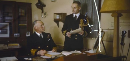 Commander in Chief Home Fleet, Admiral Sir John Tovey on Board HMS King George V, November 1942 - by Royal Navy official photographer [Public domain or Public domain], via Wikimedia Commons