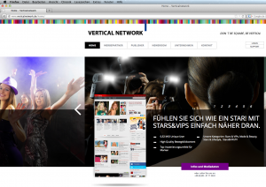 Webseite von verticalnetwork.de