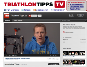 Video auf Youtube von Triathlon-Tipps.de