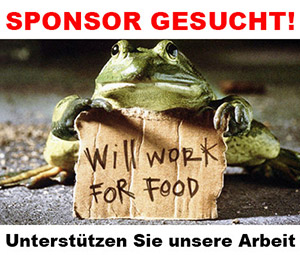 Sponsor gesucht! Sponsor gesucht!