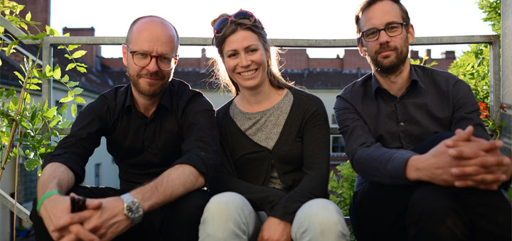 Kia Schächtele, Birte Fuchs und Christian Frey (v.l.)