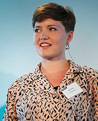 <b>Steffi Fetz</b>. Bild: Caroline Zenker, VOCER - VocerSteffiFetz