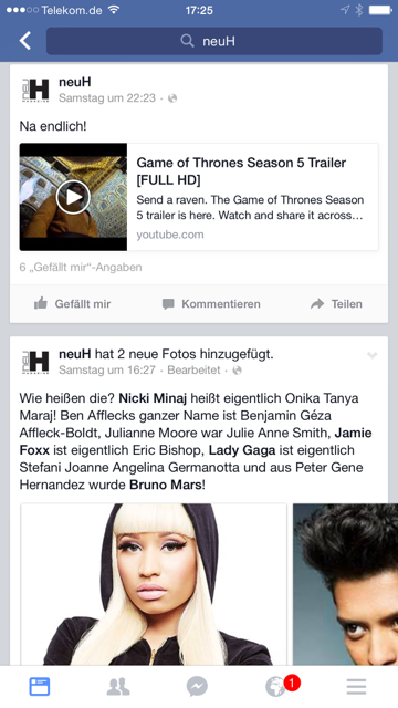 Youtube-Video auf Facebook 