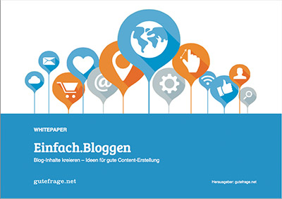 Whitepaper: "Einfach Bloggen" 