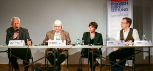 Podiumsdiskussion zur Zukunft des Journalismus